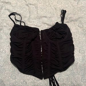 black urban outfitters corset